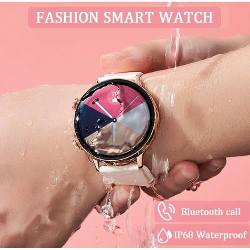 2021 Fashion ECG Smart Watch Women IP68 Waterproof Heart Rate Monitor Men Bluetooth Call Smartwatch For Samsung Galaxy Active 2