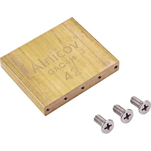 Brass Tremolo Block Electric Guitar Brass Block for Electric Guitar Replace