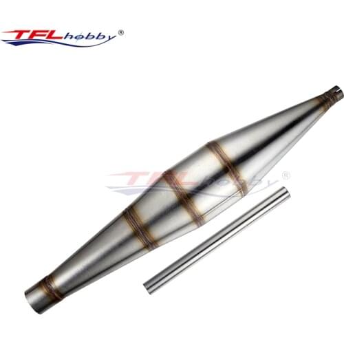 TFL Hobby Steel Exhaust Pipe for 29cc RC Boat Gasoline Engine