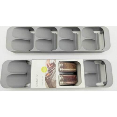 Kitchen drawer Cutlery storage box Tray tableware soup spoon knife and fork divider organizer
