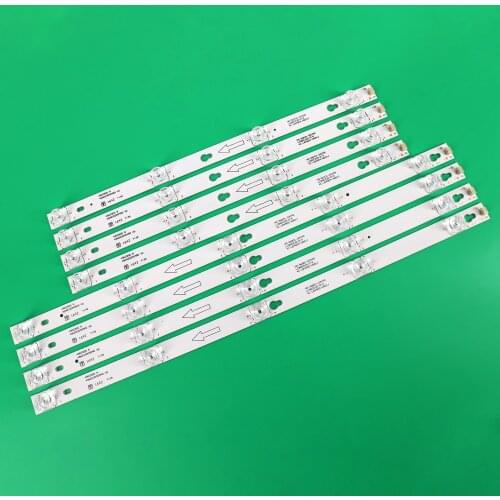 10set=80pcs LED Backlight strip for Toshiba 49L2600 L49S4900fs 49U7800 49P2US 49L2900 49D2900 49S405 49S403 TOT_49_D2900