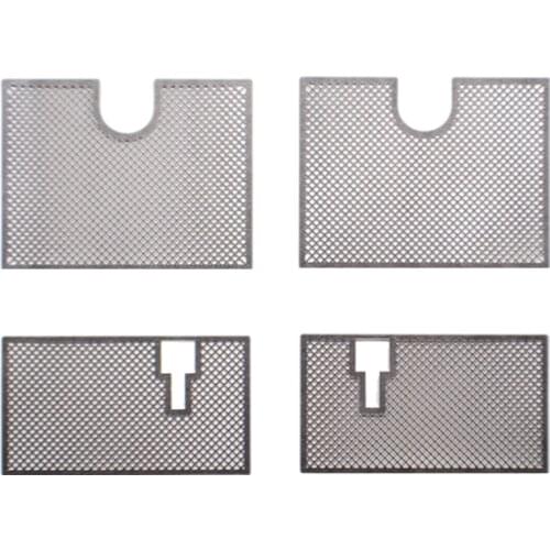 4Pcs/Set Metal Protective Net Armored Guard Plate for 1/16 Heng Long German Tiger 3818 RC Tank DIY Accessories