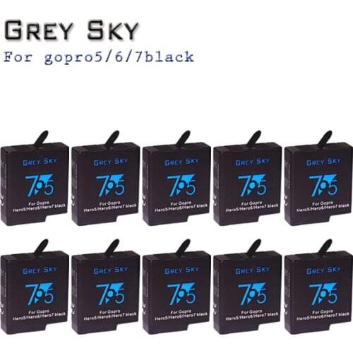 1600mAh battery GoPro Hero5 hero6 hero7 black Bateria Akku for GoPro hero 5 6 7 Hero5 AHDBT 501 battery