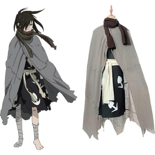Anime Dororo Cosplay Costumes Dororo to Hyakkimaru Cosplay Costume Halloween Party Kimono Cosplay Costume