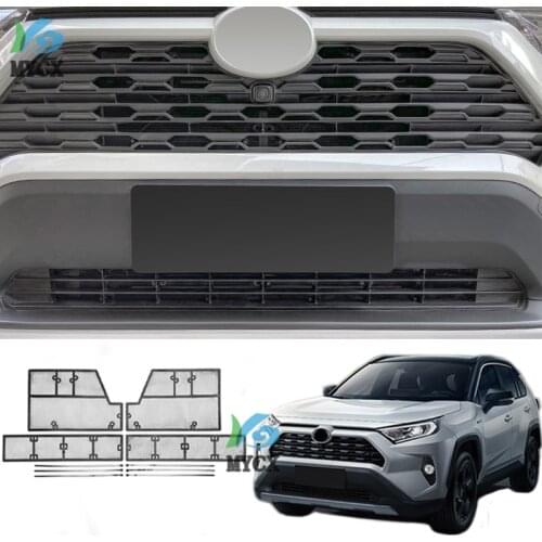 For Toyota RAV4 2019 2020 2021 Xa50 car head grill anti-insect net Protector front Accessories auto