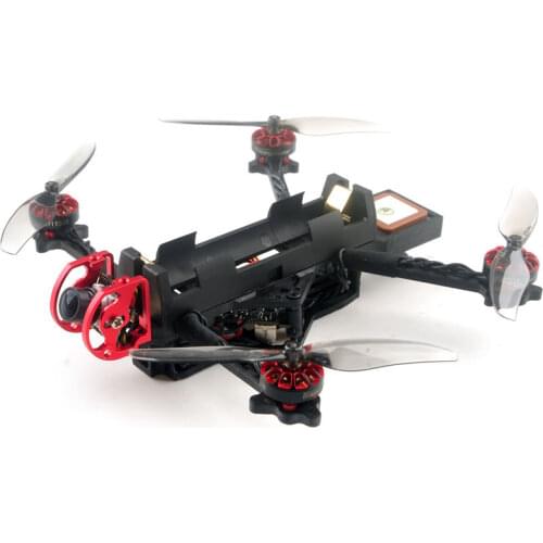 HappyModel Crux3 NLR ELRSF4 2.4G 5in1 AIO Mini M8N GPS Buzzer Caddx-ANT EX1202.5 KV11500 18650 3inch ELRS Nano Long Range Drone