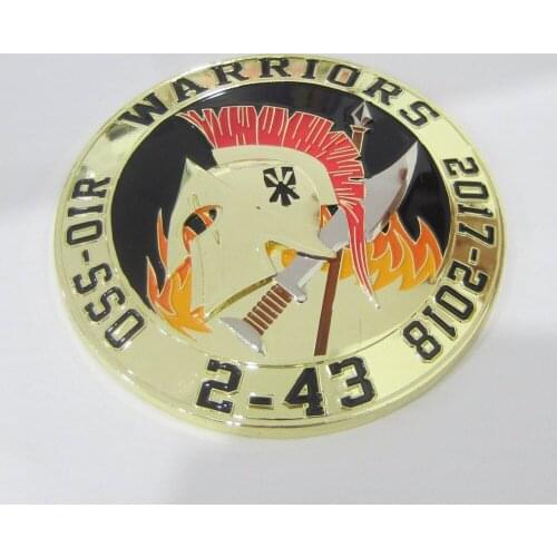 China Factory Wholesale Custom Brass Antique Coin Badges