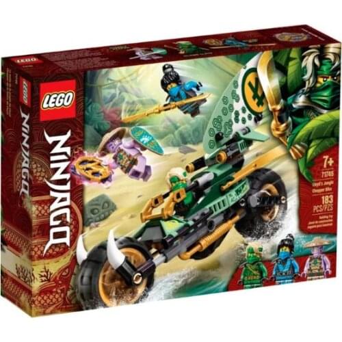 Lego Ninjago 71745 Lloyds Jungle Chopper great toys birthday gift kids 183pcs children bricks minifigures creativite playset