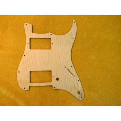 Brand NEW 1PCS Ailanthus wood Strat guitar HH Pickguard #2626