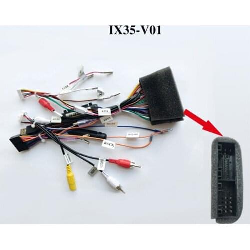 New Hot Special ARKRIGHT Wiring Harness Cable For HYUNDAI Radio Head Unit Adaptor