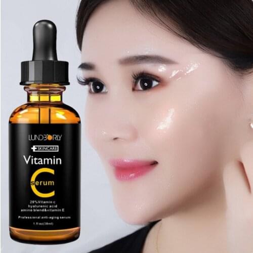 Vitamin C Serum Rose Moistening Essence Whitening Serum Green Tea Remove Acne Anti Wrinkle For Skin Care Blemish Facial Cream