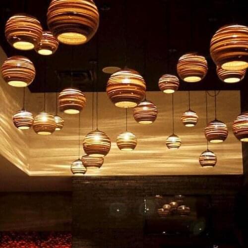 Modern crystal industry brand 3 black iron pipe handmade wicker led light nordic decoration home avizeler lamparas de techo