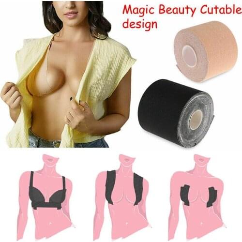 Women Breast Nipple Covers Push Up Bra Invisible Breast Tape Adhesive Bras Cloth Bralette Lift Stickers Sexy Stretch Chest F8T9