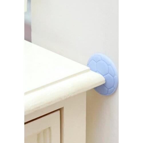 1 Pcs Door Crash Pads Anti-collision Mute Doorknob Thick Wall Door Knob Mats Silencer Anti-Collision Silicone Doorknob Cushion