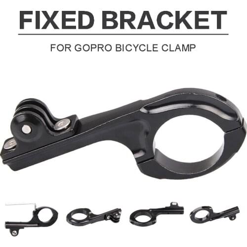 1pc Bicycle Handlebar Mount Bracket Aluminum Alloy Bicycle Bike Handle Mount Bracket Holder for GoPro/Mountain dog/Xiaoyi etc