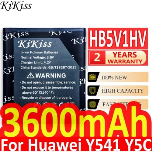 3600mAh Big Power Battery HB5V1HV HB5V1 For Huawei Honor Bee Y541 Y5C Y541-U02 y560-U02 4.5 inch Batteries