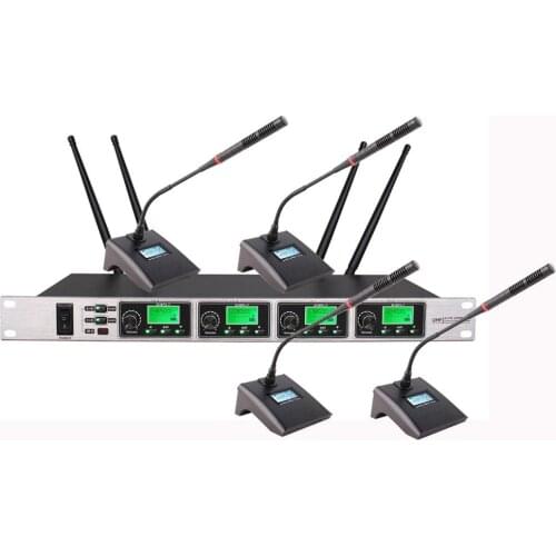 Bolymic UHF Wireless microphone handheld Lavalier Headset Microphone PLL 4 Channels microphone wireless professional