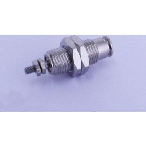 Bore 10mm X 5mm stroke CJP Series panel mount type needle cylinder pneumatic air cylinder