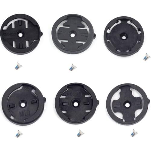 Silverock Bicycle Computer Mount Insert Kit Base Adaper for Edge BRYTON WAHOO MIO GIANT Cateye Computers Mount Bike accessories