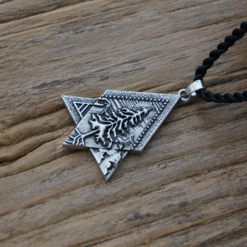 SanLan Pine-Trees Pendant Necklaces Pine Nature