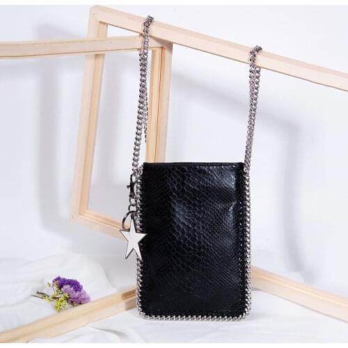 FIRMRANCH womens luxury brand wallet 2021 new simple chain woven design messenger mobile phone bag card bag cheap