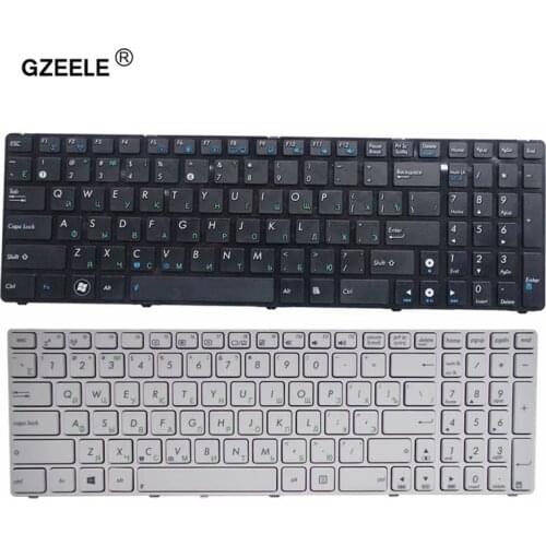 GZEELE FOR ASUS G73Sw G73Jw K52D K52DR K52DY K52JK K52JR K52JT K52JU K52JV K53SV K53SC RU Russian Laptop keyboard layout Replace