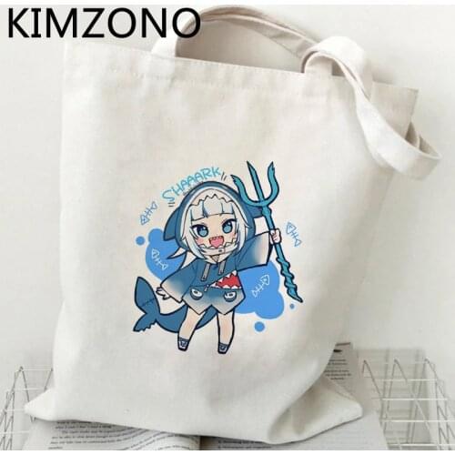 Hololive shopping bag bolsas de tela bolso tote reusable bolsa bag sac cabas bolsas ecologicas boodschappentas reciclaje custom