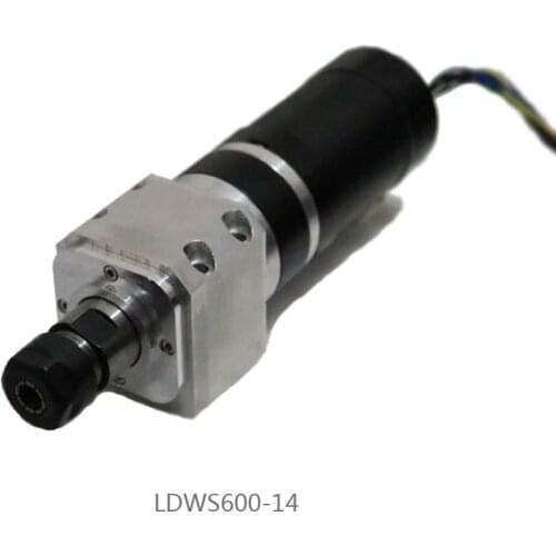 ER16 400W 24V 11A 27kg.cm instrument car drilling spindle CNC drilling machine tapping multi axis machine motor drill head motor