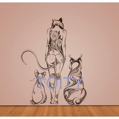 TOITY Cat Wall Stickers