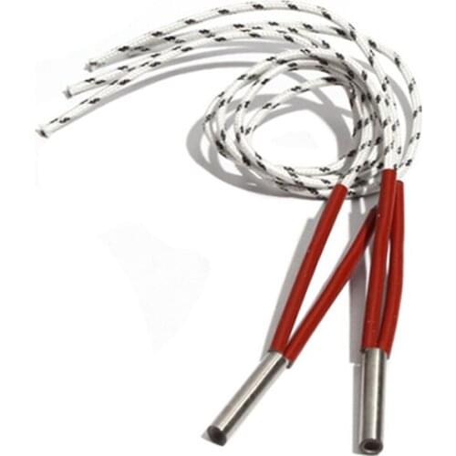 5PCS 8.5mm 25~35mm 316 Stainless Steel Cartridge Heater Tubular Electric Mould 90W/100W/110W/120W Resistance Element