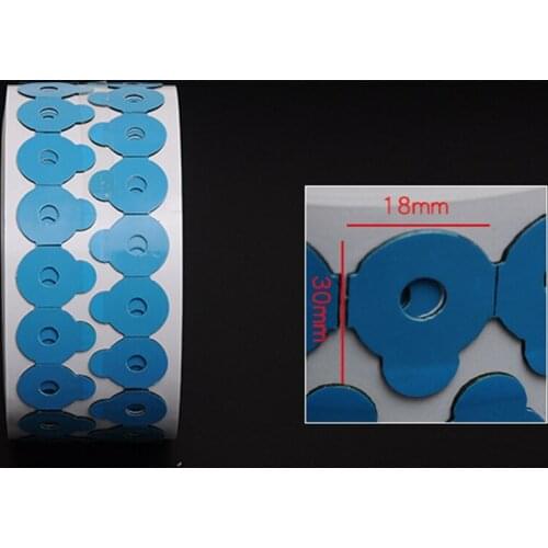 1000Pcs/Roll) Blocking Pads Pastilles Adhesives Protecting Lenses Sticker Pad Eyeglasses Lens Edging Pads Optical Accessories