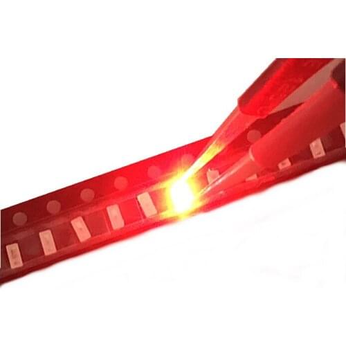 3014 SMD LED Chip RED Ultra Bright 0.1W 6-8LM 30mA 3V Surface Mount Chip Light Emitting Diode Lamp SMD LED Bead/50PCS