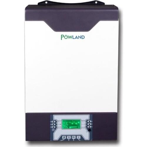 500Vdc 5000W 80A MPPT Parallel 48V 230VAC Pure Sine Wave Hybrid Solar Inverter With Battery Charger