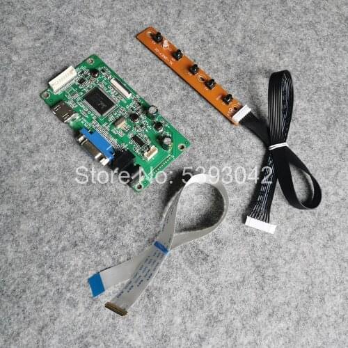 For N156BGE-EA1 N156BGE-EA2 1366*768 +VGA display controller drive board WLED EDP 30Pins notebook PC panel 15.6" DIY kit
