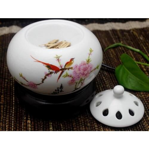 Electronic incense burner temperature ceramic incense burners aromatherapy electric electronic incense perfumed powder