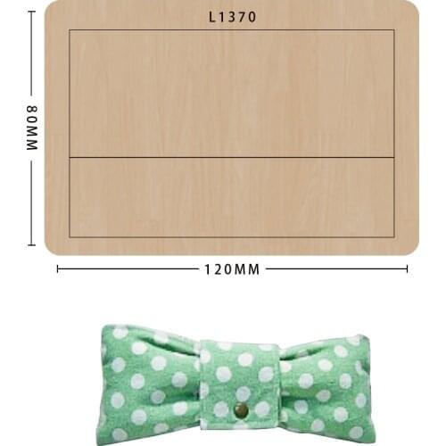 Bowknot knife mold molds,cute bow-shaped new packaging wooden mold scrapbook,suitable for big shot die-cutting machines