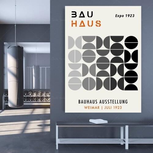 Bauhaus Art Exhibition poster, Bauhaus Exhibition print, Bauhaus Print, Walter Gropius, Bauhaus Wall Art, Geometric Art