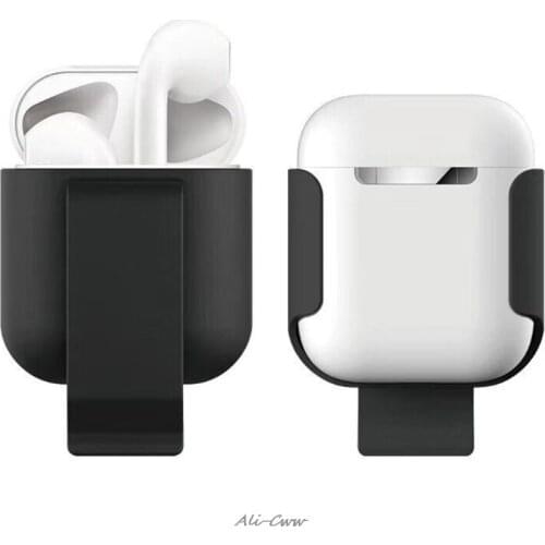 Exquisite Belt Clip Case Ultra Thin Shockproof Protection Shell Cover for AirPods Charging Case
