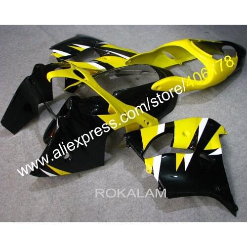 Body Work Fairing Kit For Kawasaki ZX9R 2000 2001 ZX 9R 00 Ninja ZX-9R 01Yellow Black Aftermarket Motorcycle Fairing