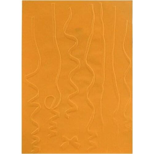 Ribbon Party Confetti burst background embossing folder for card making stationary paper crafts stencil cutting die background