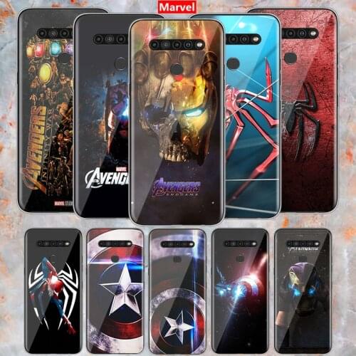 Marvel Avengers Infinity Gauntlet Logo For LG K92 K71 K62 K61 K52 K51S K50S K42 K41S K40S K31 K30 K22 TPU Silicone Phone Case