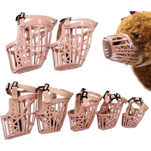 Pet Dog Mouth Cover Soft Plastic Dog Mouth Cover Anti-bite, Anti-barking and Anti-picking Dog Mask Pet Accessories Dog Supplies