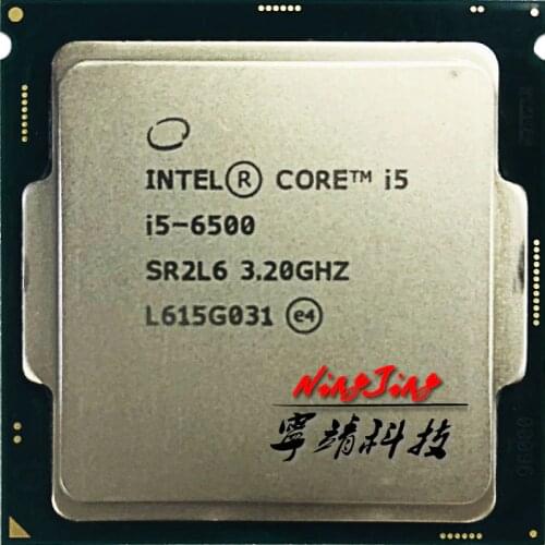 Intel Core i5-6500 i5 6500 3.2 GHz Quad-Core Quad-Thread 65W 6M CPU Processor LGA 1151