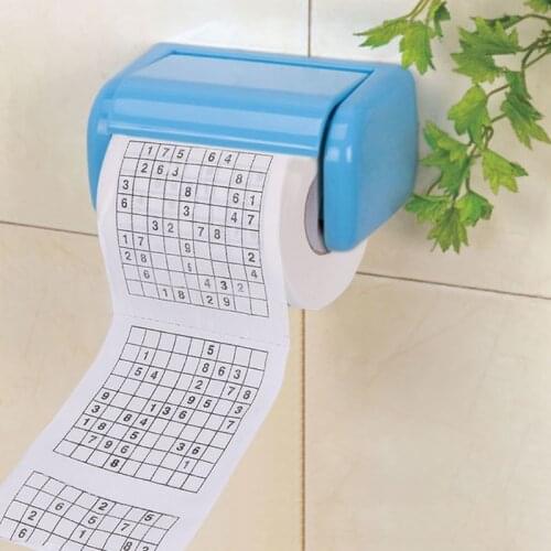 Durable Sudoku Su Printed Tissue Paper Toilet Roll Paper Good Puzzle Game