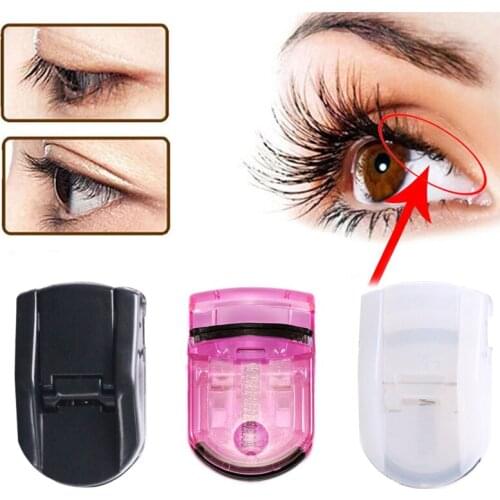 La Milee Professional Mini Eyelash Curler Portable Eye Lashes Curling Clip Cosmetic Makeup Tools Accessories 3 Colors