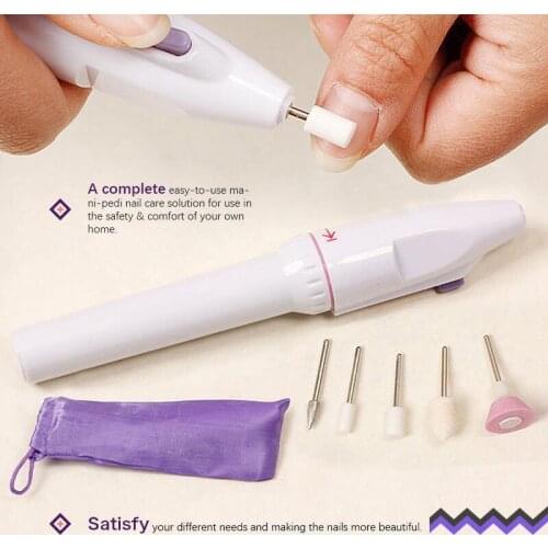 Easy to Use Electric Nail Care Kit Nail Drill Machine Mini Electric Nail Drill Pen MPwell