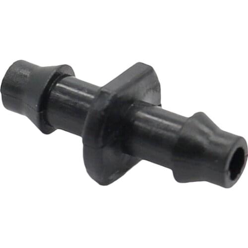 Garden Straight Hose Connector 1/4" Double Barbed Garden Hose Quick Connector Agricultural Drip Irrigation Fittings 500 Pcs