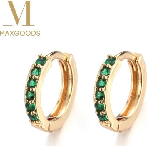 1/2Pcs orean Earrings Zirconia Crystal CZ Stud Earring Rainbow Gold Earrings For Women KCharm Jewelry Gift Cartilage Ear Studs