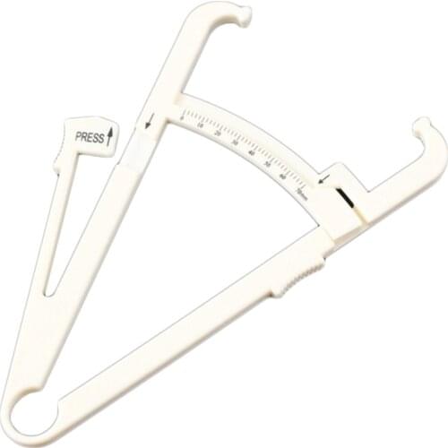Fat Caliper Body Measuring Ruler Fitness Slimming Tester Fat Clip Fat Tongs Body Fat Monitor