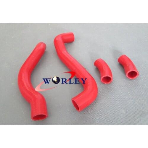 FOR SUZUKI SV650 K1 K2 K3 silicone radiator hose 1999-02 01 00 RED
